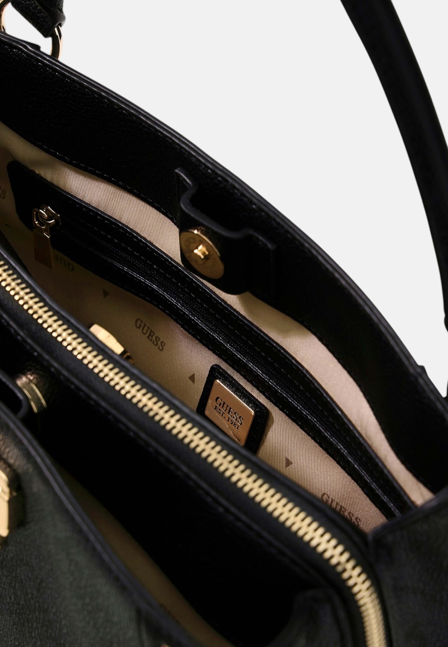 Borsa A Mano Donna Guess Girlfriend Satchel Karnilla Logo HWOS9901060