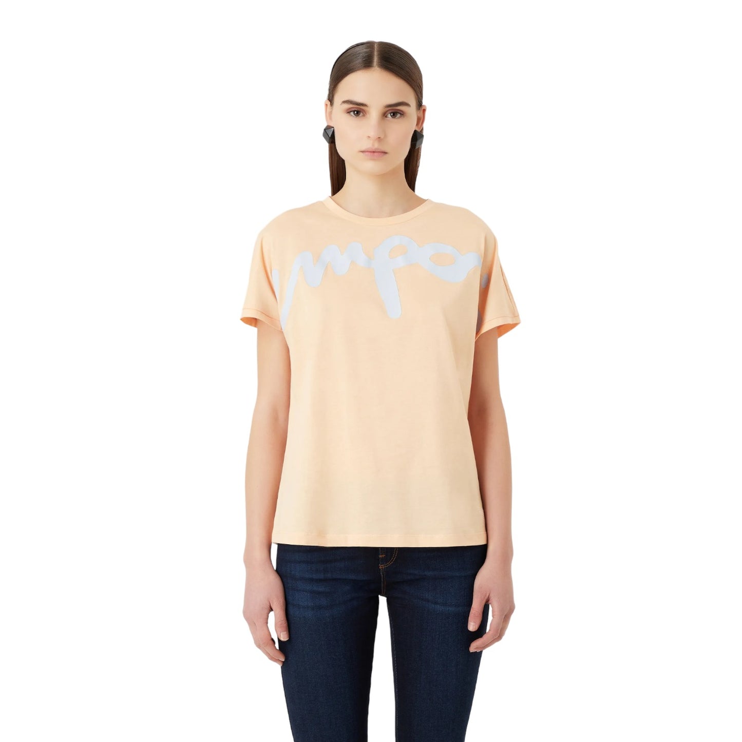 T-Shirt Manica Corta Donna Emporio Armani   3R2T7V2JQ4Z