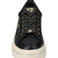 Sneakers Basse Donna Valleverde chiusura con lacci, piccoli rivetti laterali, inserto a contrasto sul tallone, suola spessa, sottopiede in pelle  V35450