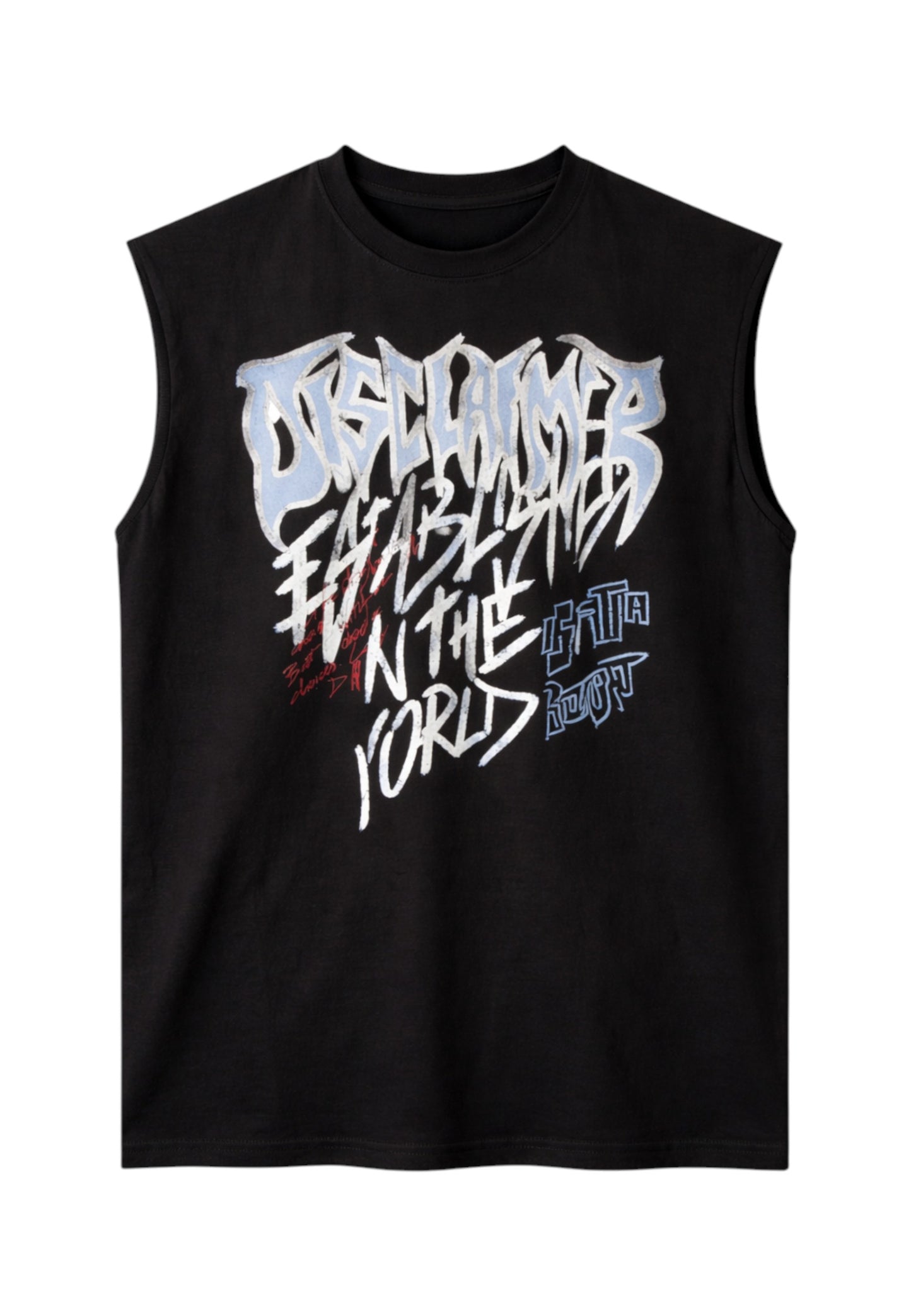 T-Shirt Senza Maniche Uomo Disclaimer   26EDS55444
