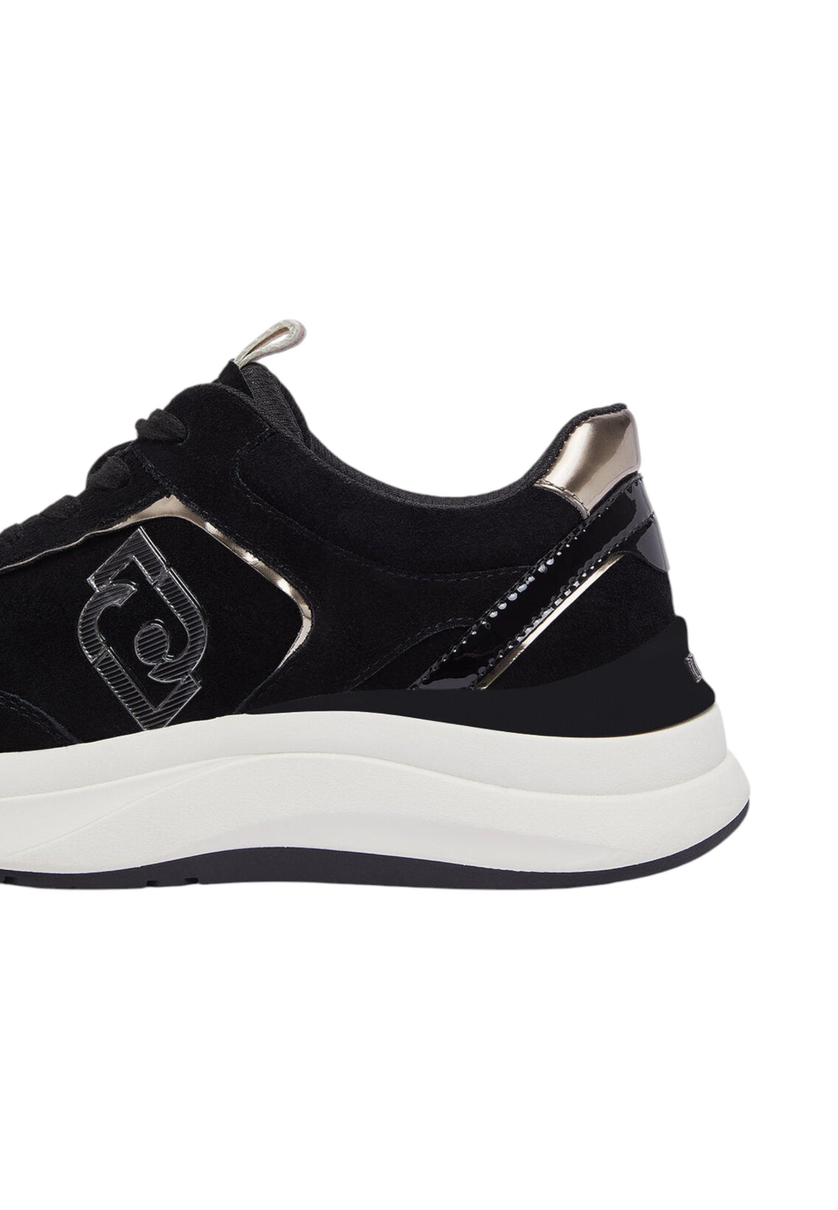 Sneakers Basse Donna Liu Jo In Pelle Scamosciata Con Platform E Logo Laterale Stardust 01 BF6029PX911