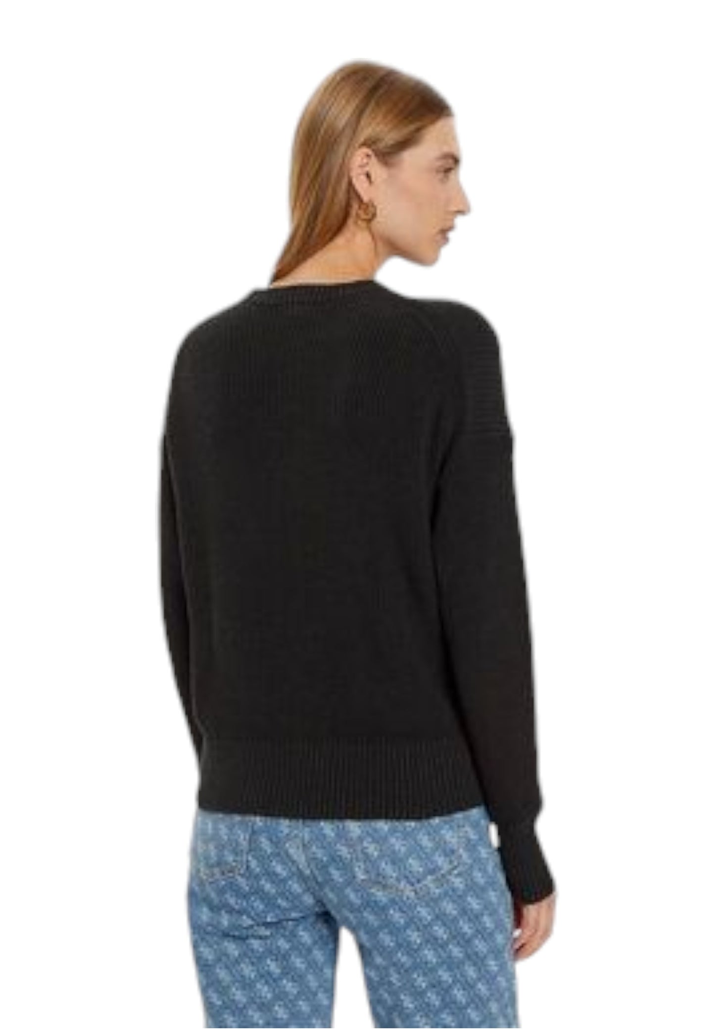 Maglione A Girocollo Donna Guess  Gj Mini Triangle W4BR08Z3HM1