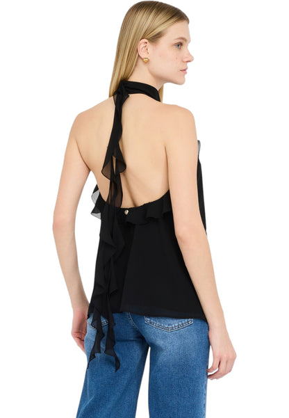 Top  Donna Liu Jo Con Volant  CF5119TS869