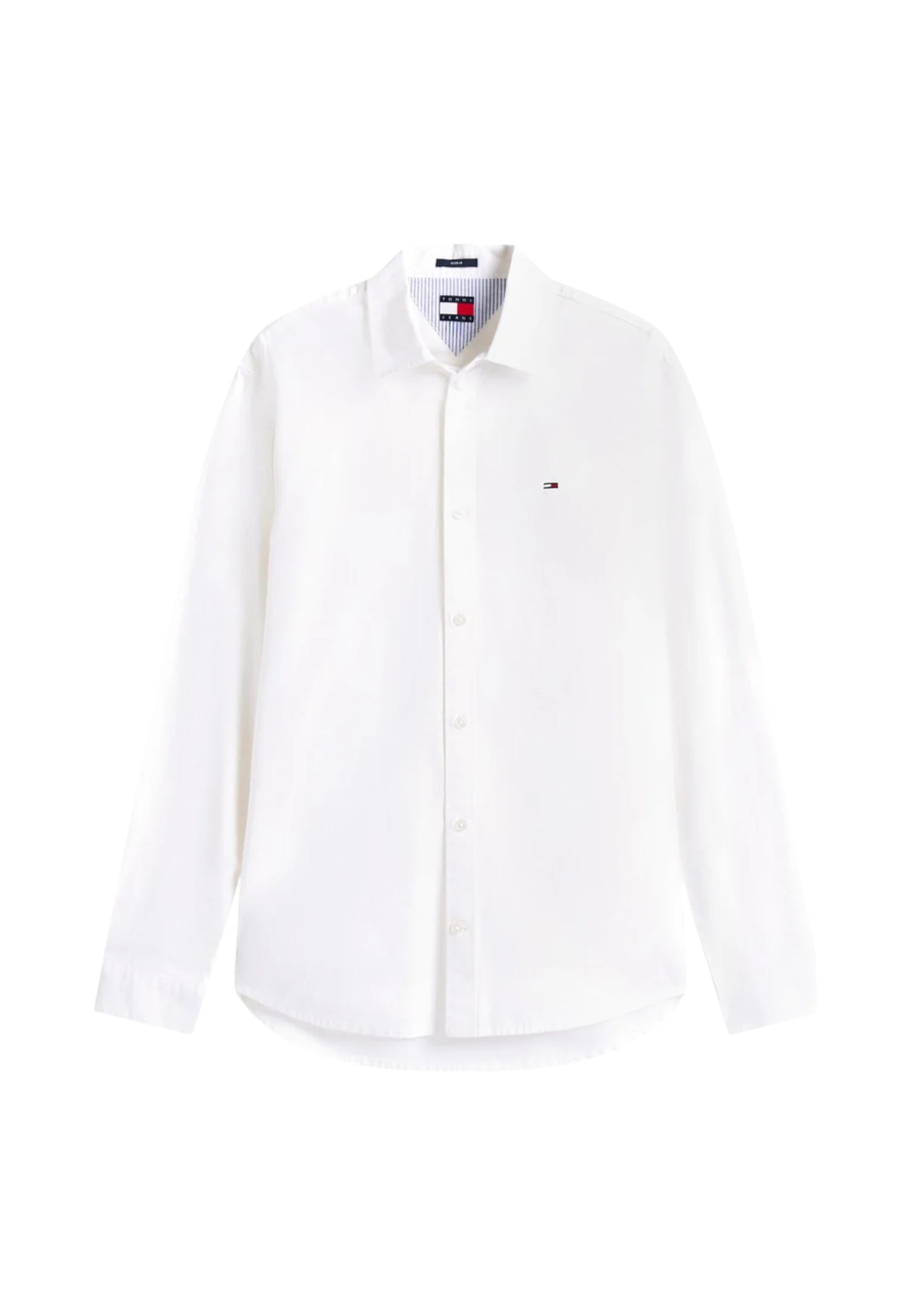 Camicia Manica lunga Uomo Tommy Jeans  Tjm Reg Poplin Shir DM0DM22026