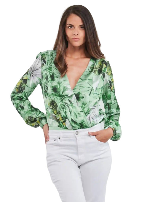 Body Manica lunga Donna Guess   W2GH47WD8G2