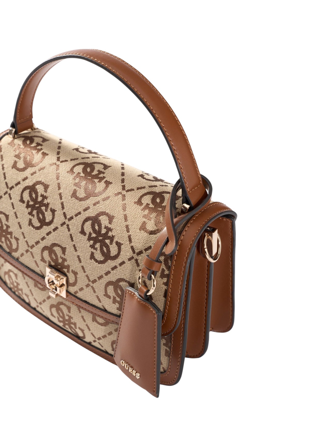 Borsa A Tracolla Donna Guess Logo Convertible Xbdy Flap Audrey HWJG9755210