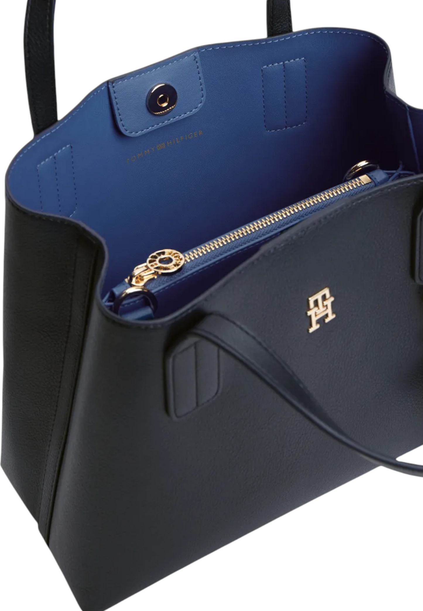 Borsa A Mano Donna Tommy Hilfiger Mini Satchel Th Icon AW0AW18722