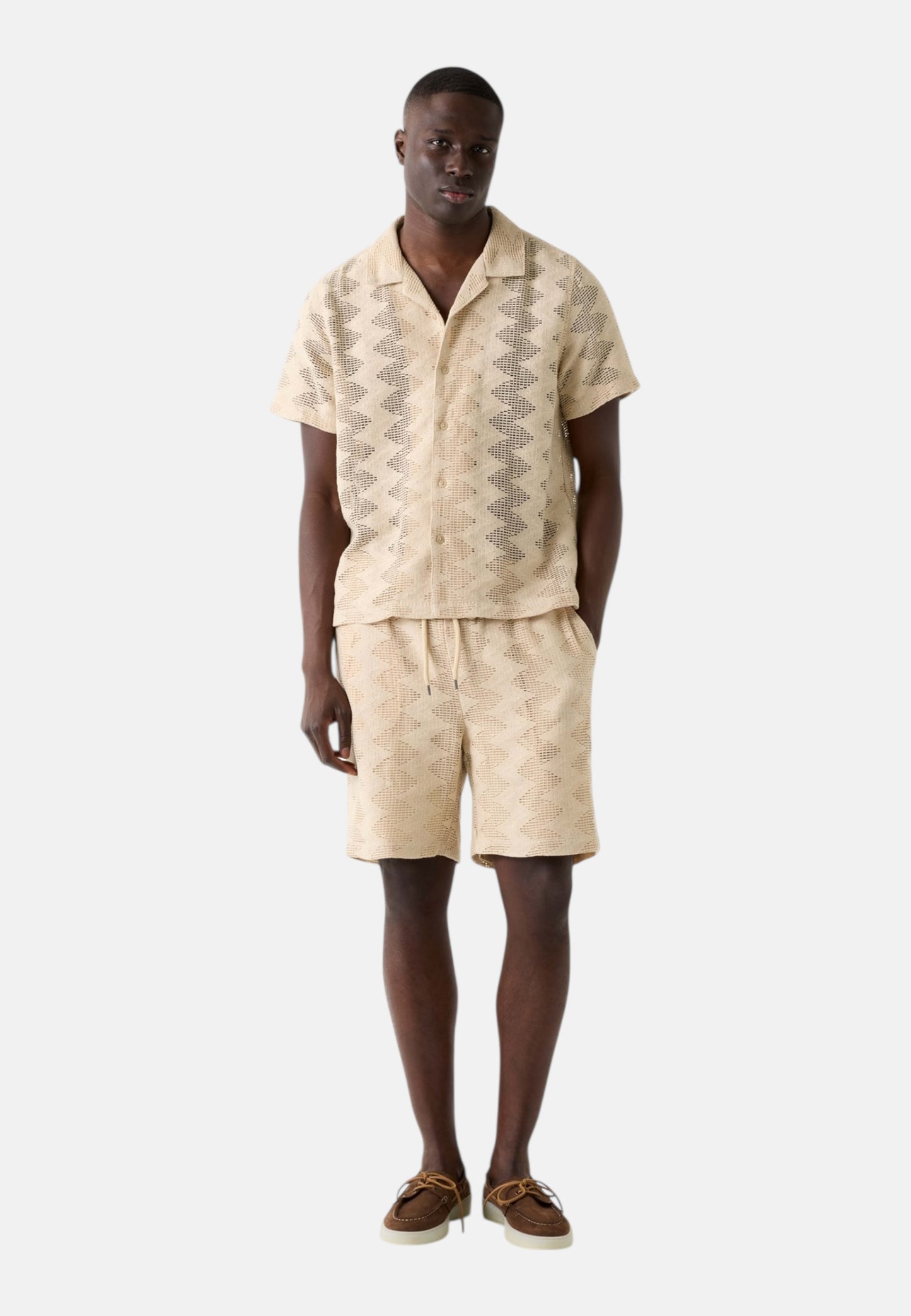 Pantaloncini  Uomo Guess  Lattice Knit M6GD29K3237