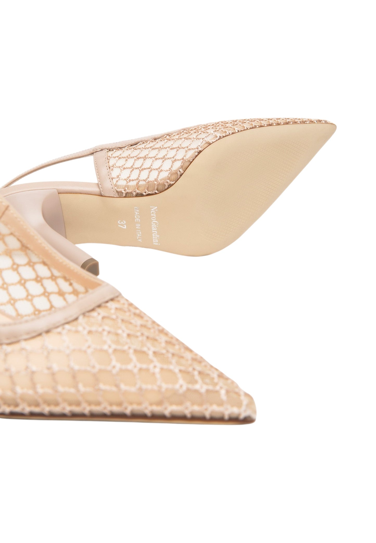 Sling Back  Donna Nero Giardini In Rete E Nappa  E615432DE