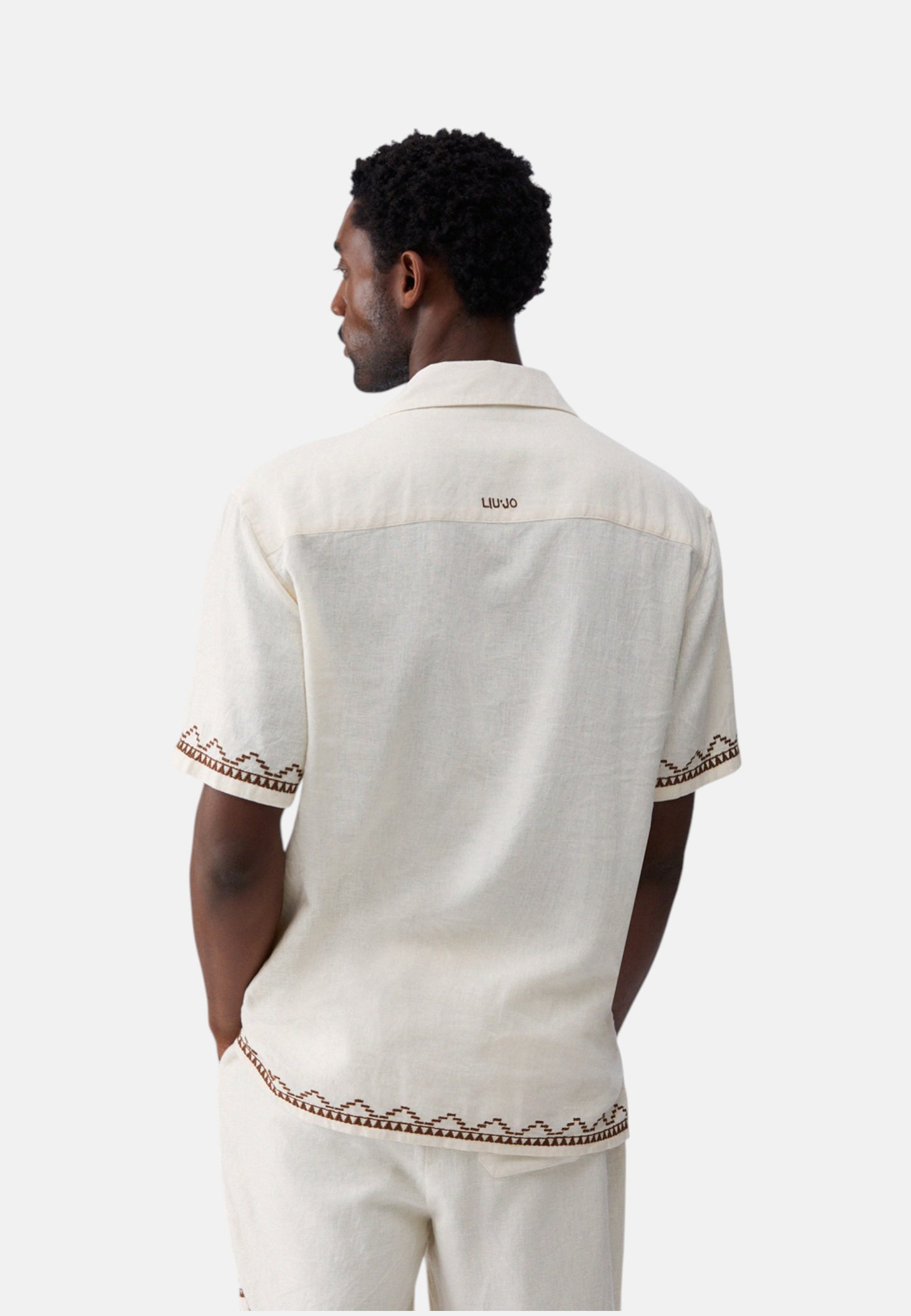 Camicia Manica Corta Uomo Liu Jo   QA6203T561A