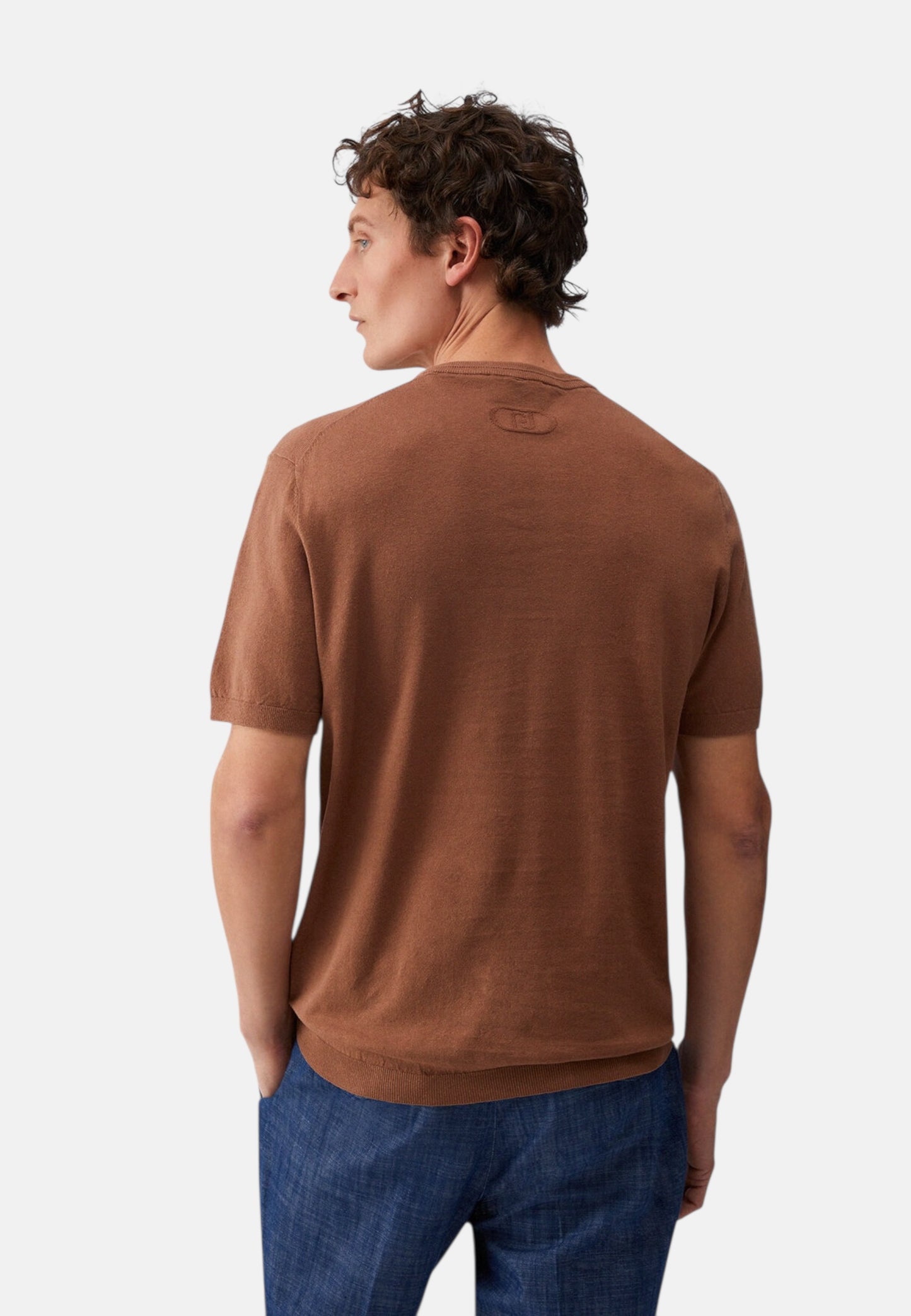 Maglia A Girocollo Uomo Liu Jo Manica Corta  QA6135MA08S
