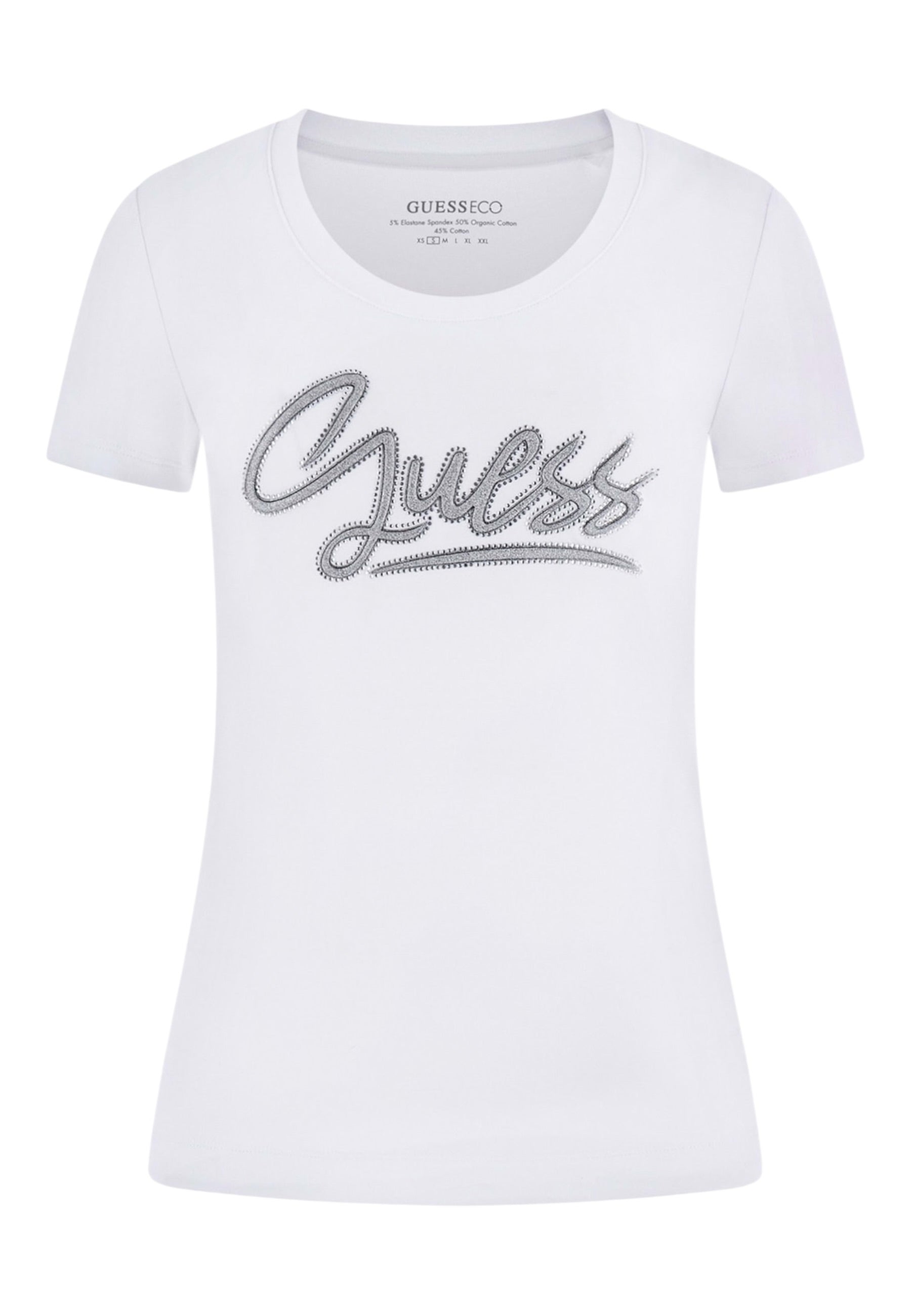T-Shirt Manica Corta Donna Guess  Guess Script W6RI24J1314