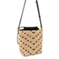 Borsa A Mano Donna Pinko In Rafia Bucket Mini Chevron 106835A391