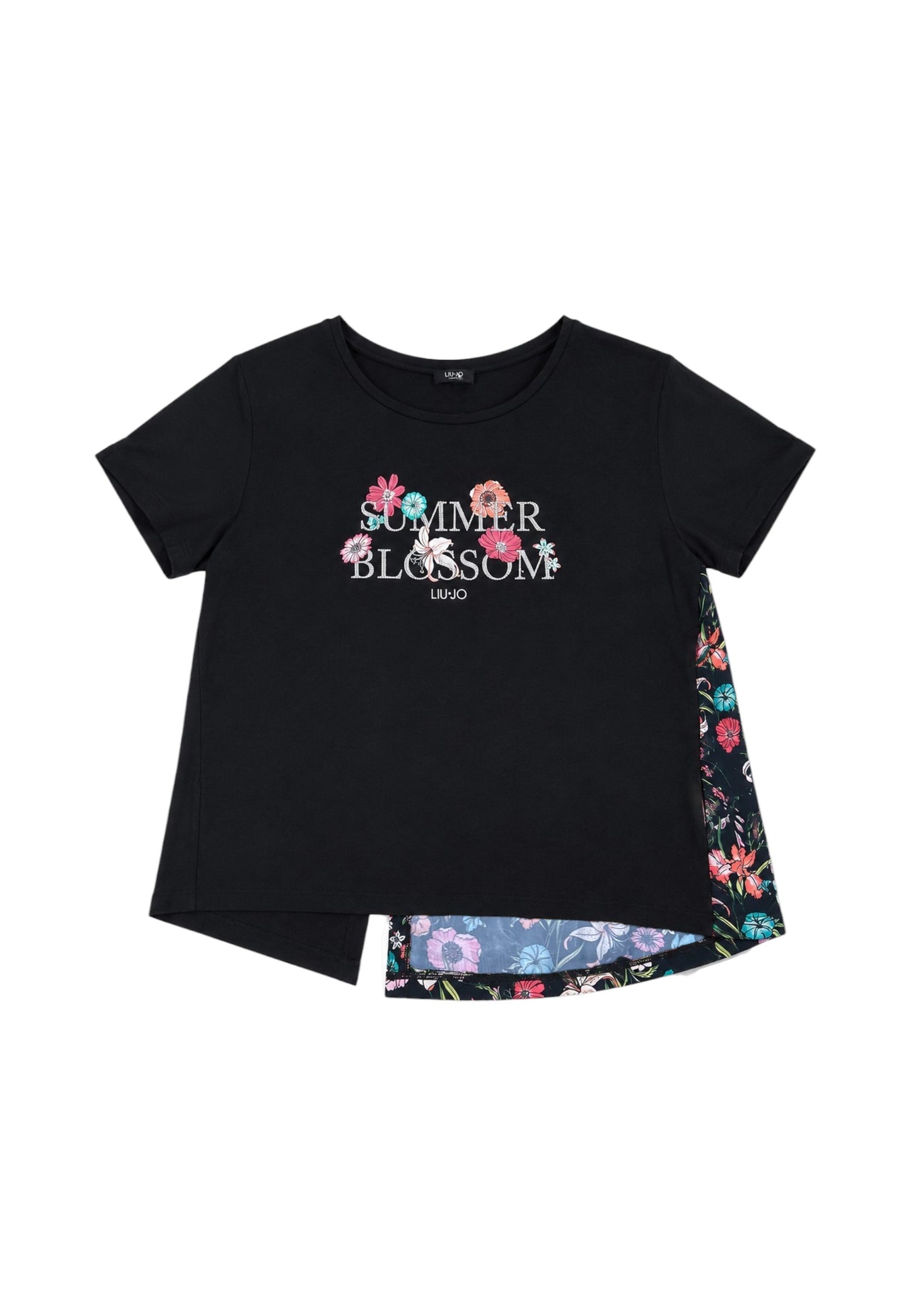 T-Shirt Manica Corta Donna Liu Jo Summer Blossom Eco Line VA6164JS360