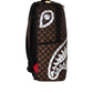 Zaino  Unisex Sprayground  Brown And Cream Drip Check Shark 910B8552NSZ
