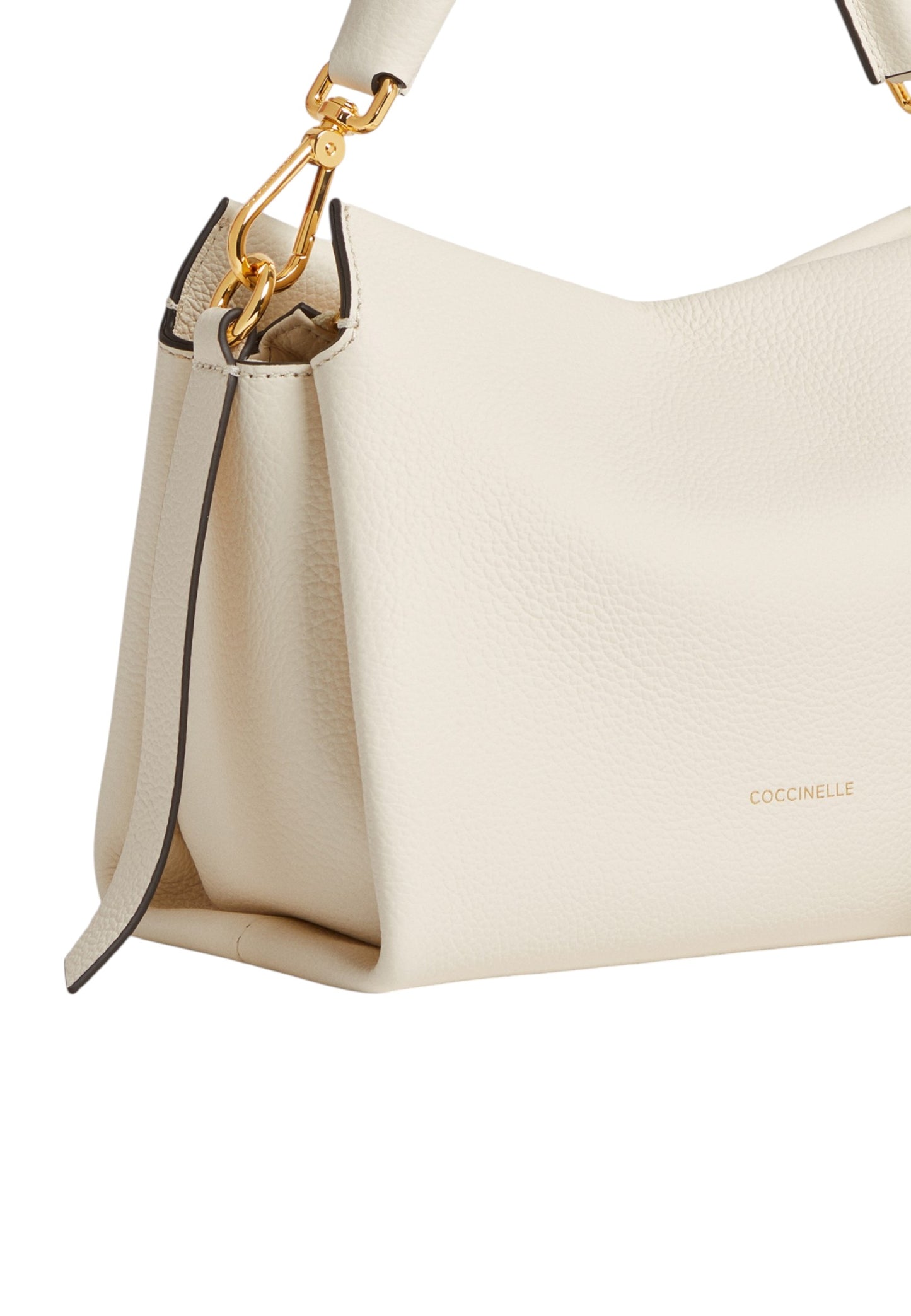 Borsa A Mano Donna Coccinelle In Pelle Martellata Doppia Boheme Small E1M50580101