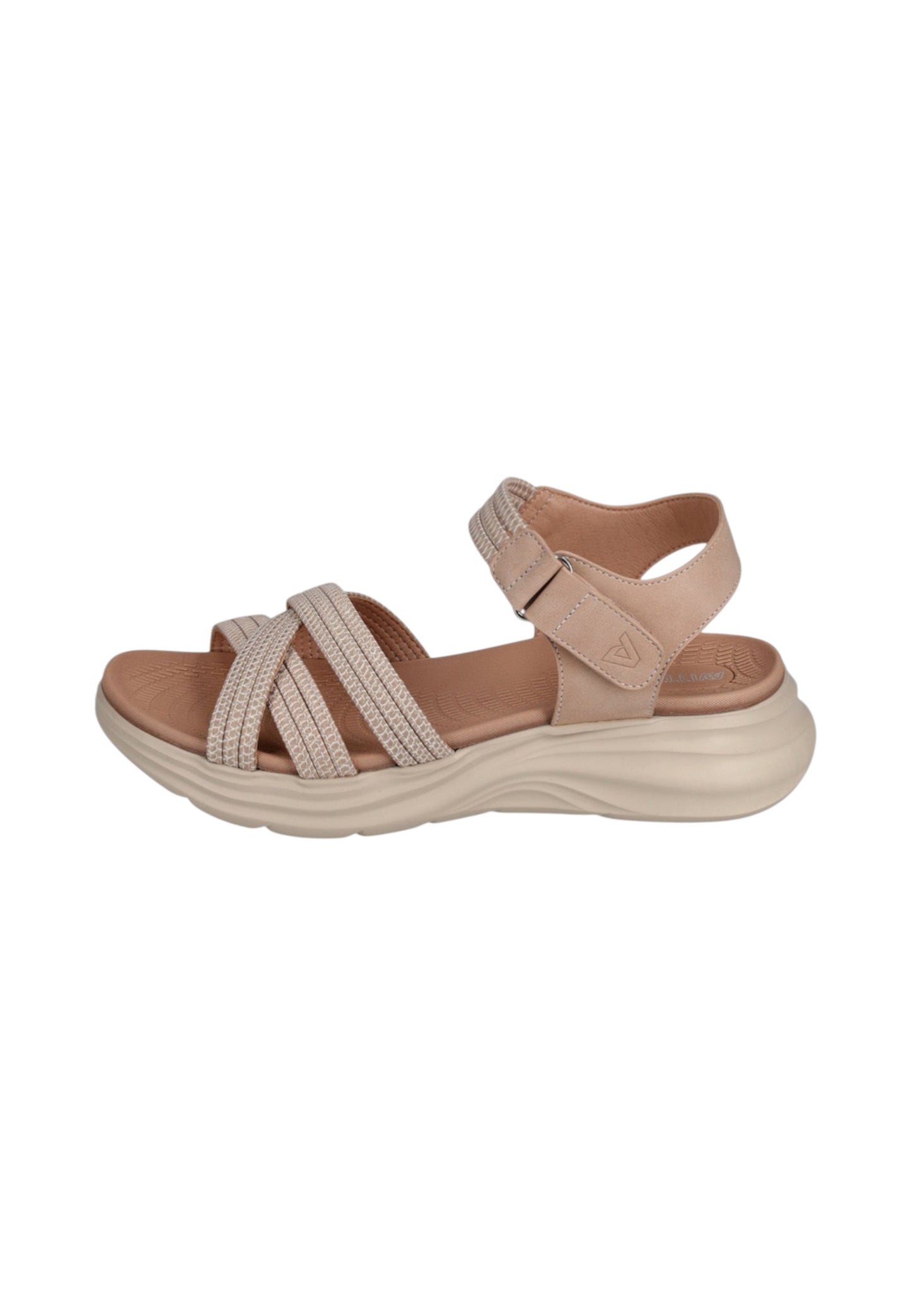 Sandali Bassi Donna Valleverde Con Chiusura A Velcro  57101