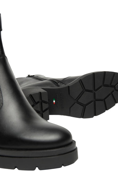 Stivaletti Chelsea Donna Nero Giardini Tacco 8 CM  I514790D