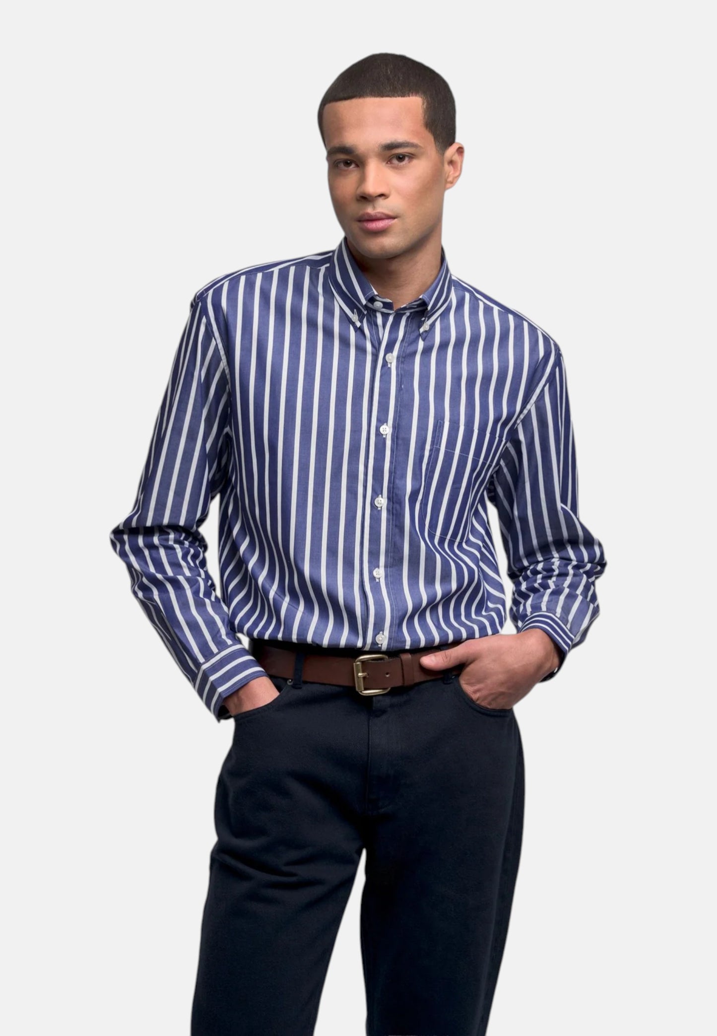 Camicia Manica lunga Uomo Sebago  Spurwink 77128SW