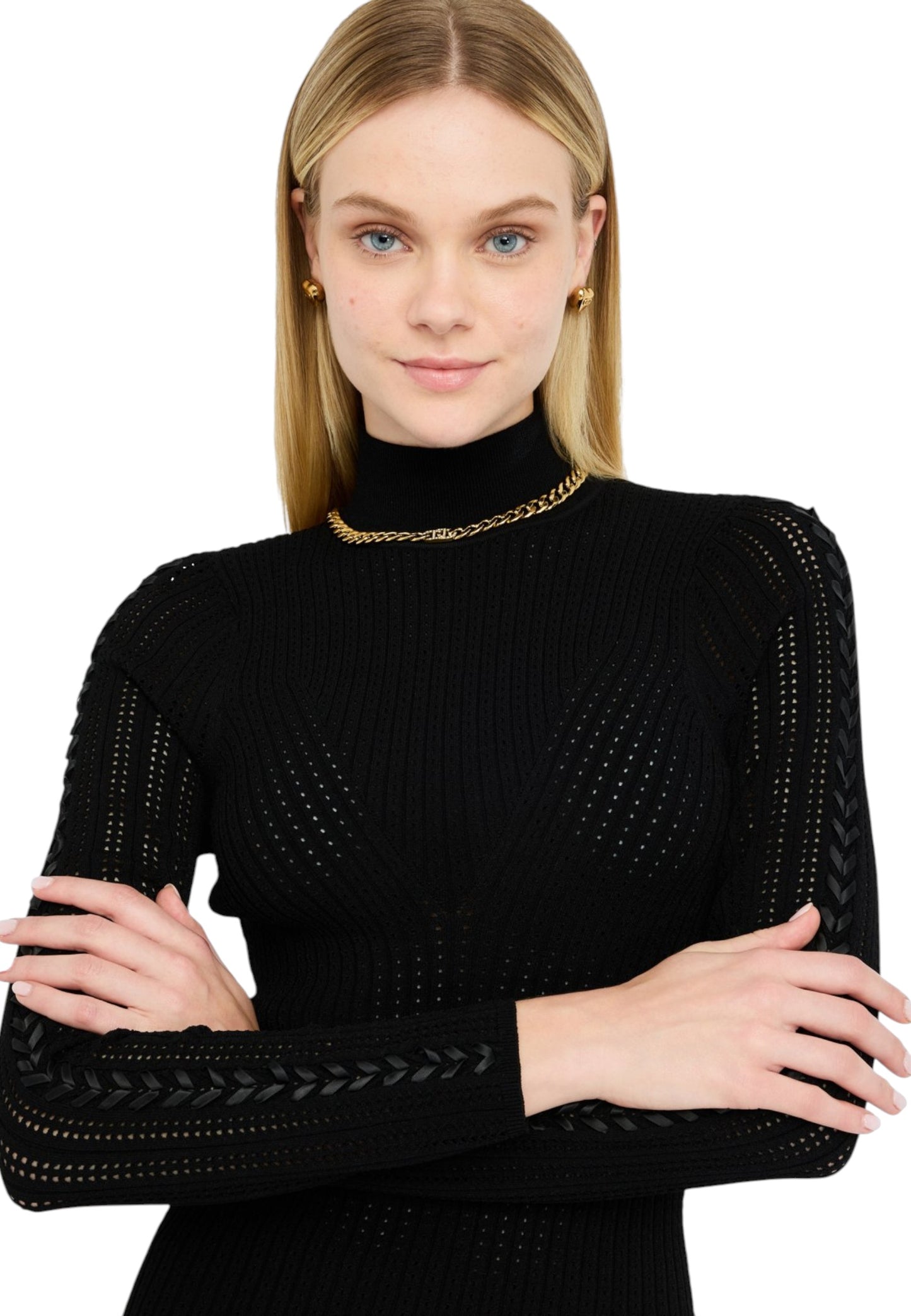 Maglia Collo Alto Donna Liu Jo   CF5087MS46M