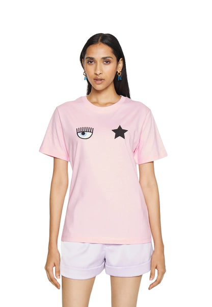 T-Shirt Manica Corta Donna Chiara Ferragni   73CBHT04CJT04