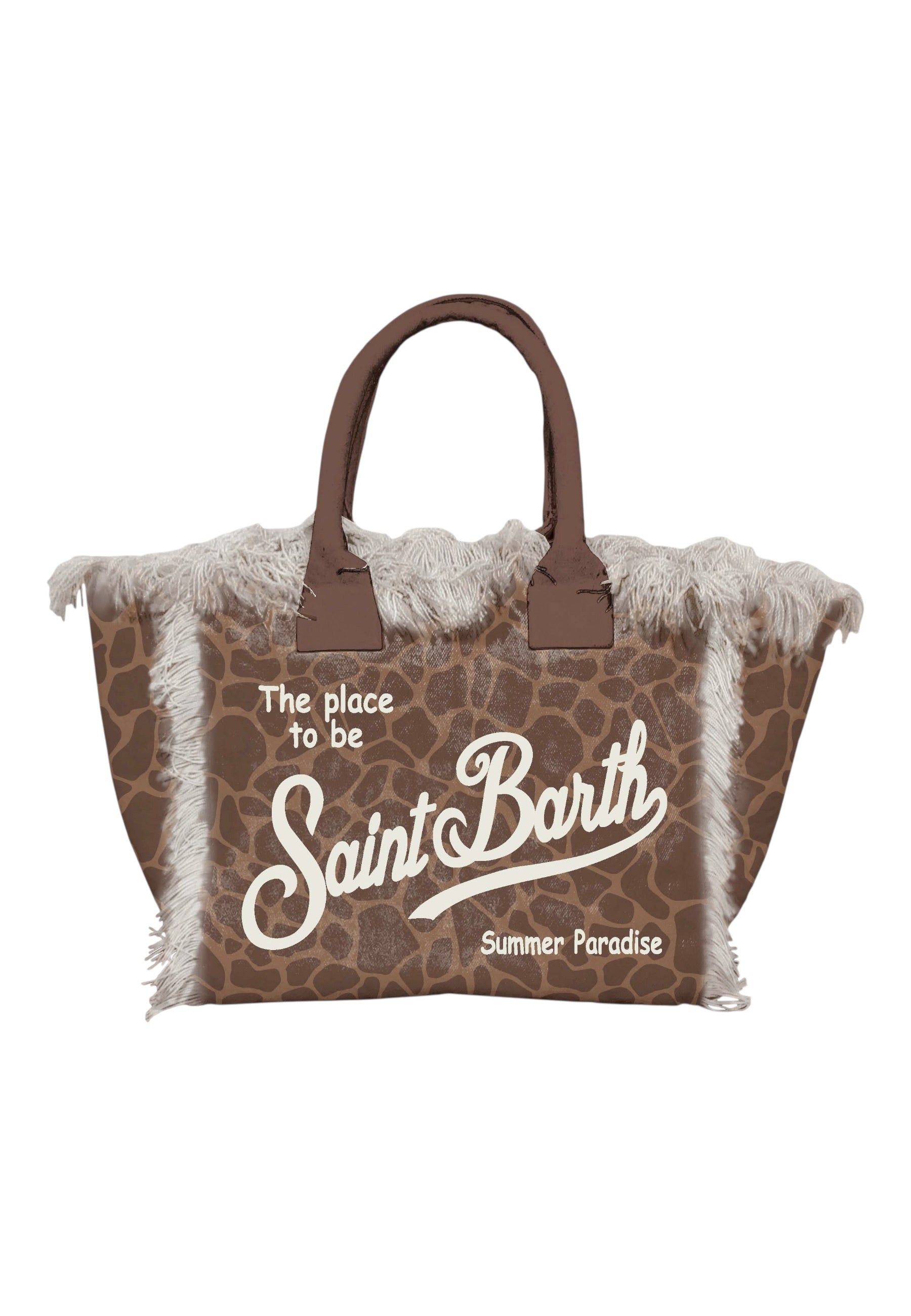 Borsa A Mano Donna Mc2 Saint Barth Giraffe Skin Vanity VANI001