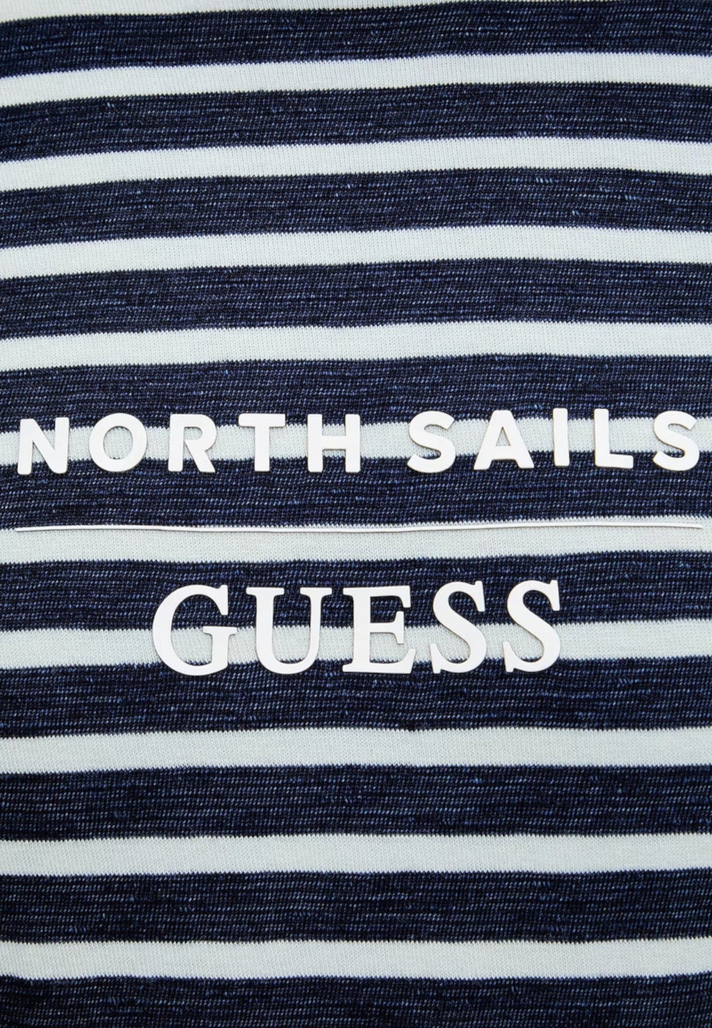 T-Shirt Manica Corta Uomo Guess  Guessxns - Striped Indigo M6GI47K3499