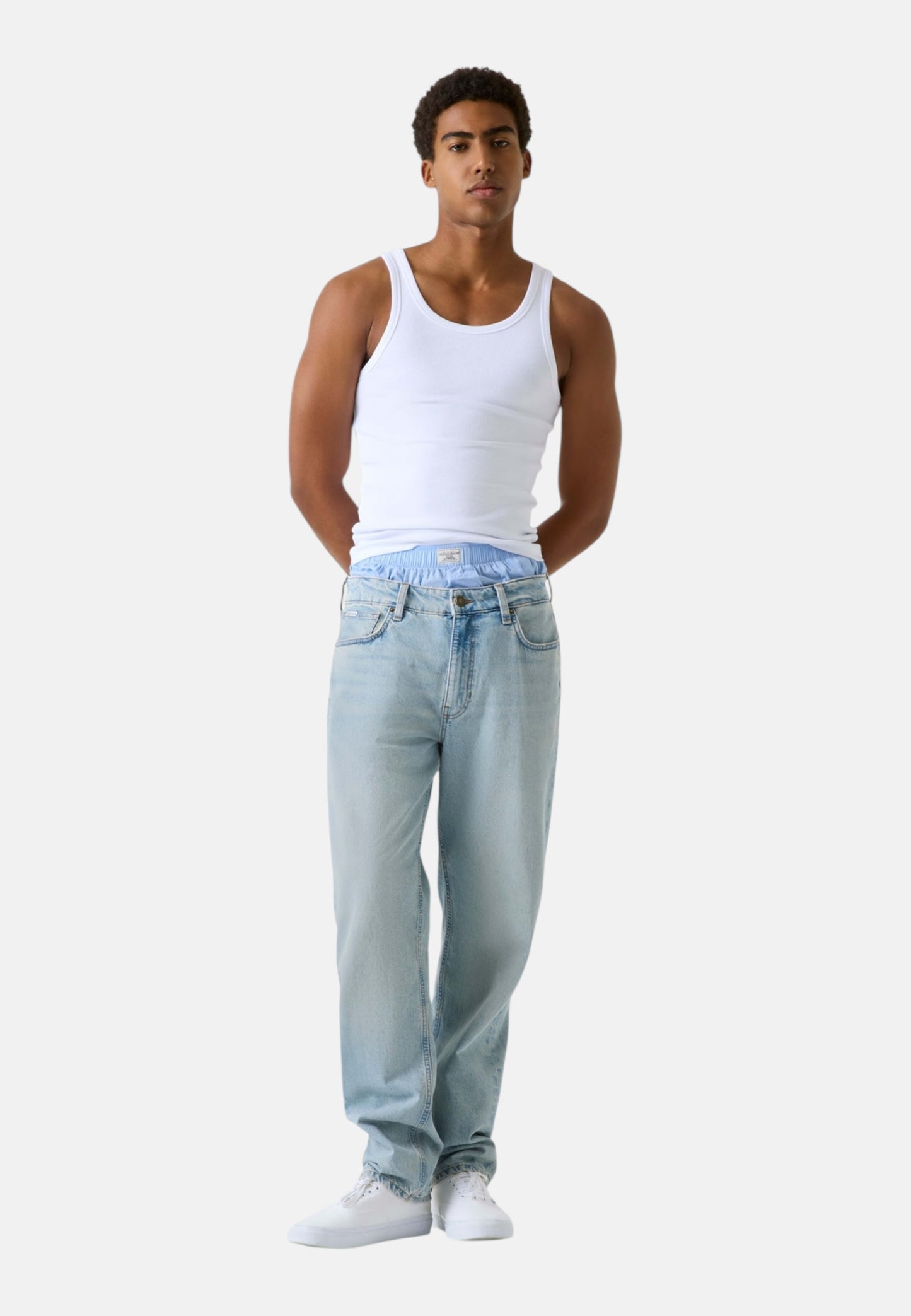 Jeans Relaxed Taper Uomo Guess Artistic Vintage GJ G15 M5YA90D6339