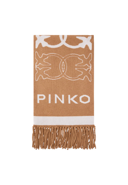 Sciarpa  Donna Pinko Jacquard Logo Svezia 105992A2YO