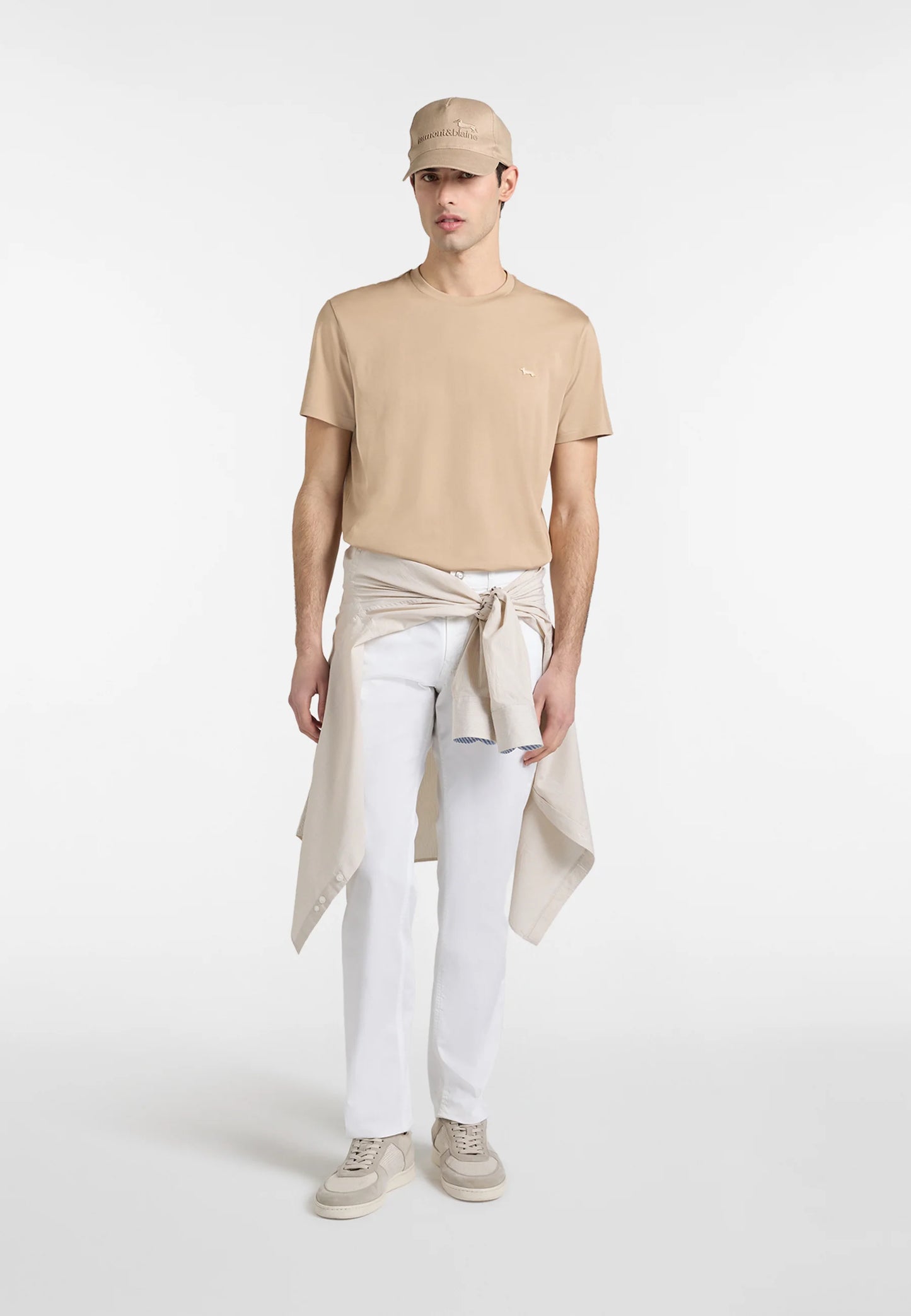 T-Shirt Manica Corta Uomo Harmont & Blaine Basic Cotone SupimaÃƒÂ¯Ã‚Â¿Ã‚Â½  IRQ406021899