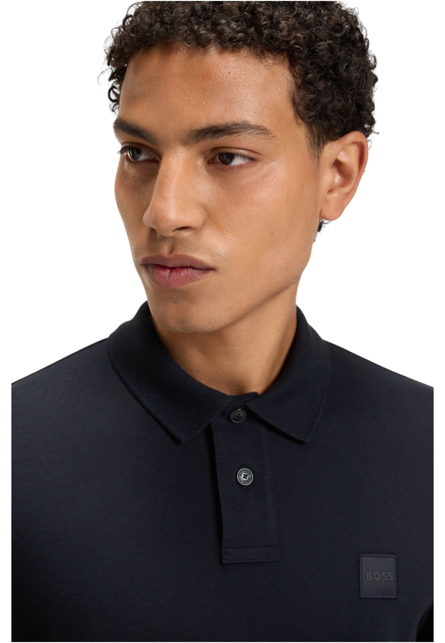 Polo Manica Corta Uomo Boss Con Toppa Con Logo Passenger 50507803