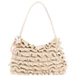 Borsa A Spalla Donna Desigual  Crochet Waves Shopper Ecru 26SAXO06