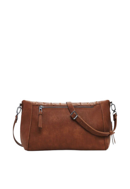 Borsa A Tracolla Donna Desigual  Embro Patch Loverty Camel 25WAXPA8