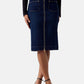 Gonna Midi Donna Guess In Denim Rosita Longuette W6RD0UD6881
