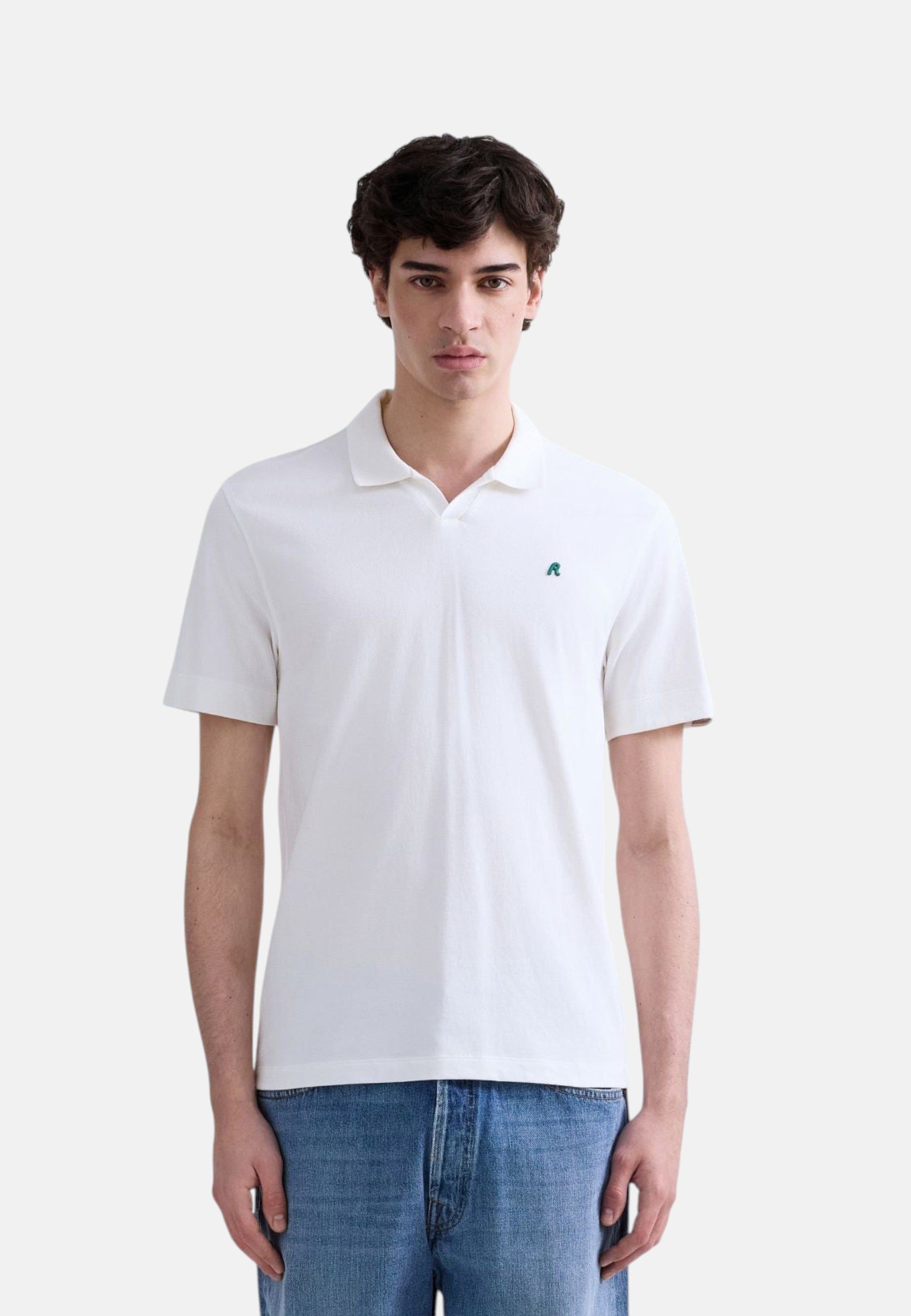 Polo Manica Corta Uomo Replay In Jersey Con Ricamo  M3465 .000.21868