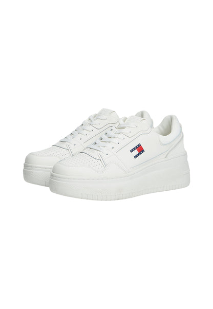 Sneakers Basse Donna Tommy Jeans  Tjw Retro Basket Flag EN0EN02860