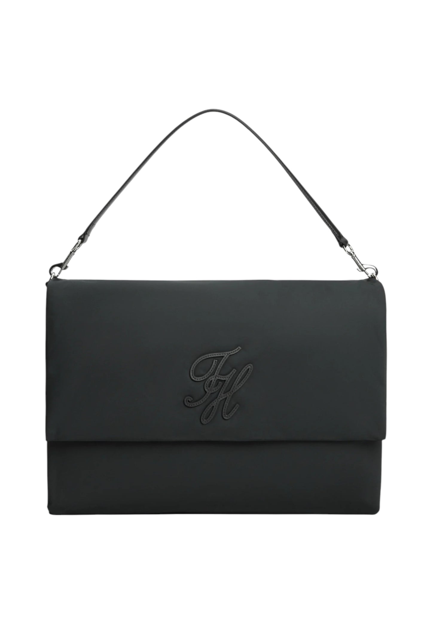 Borsa A Spalla Donna Tommy Hilfiger  Th Elevated Nylon Maxi AW0AW18624