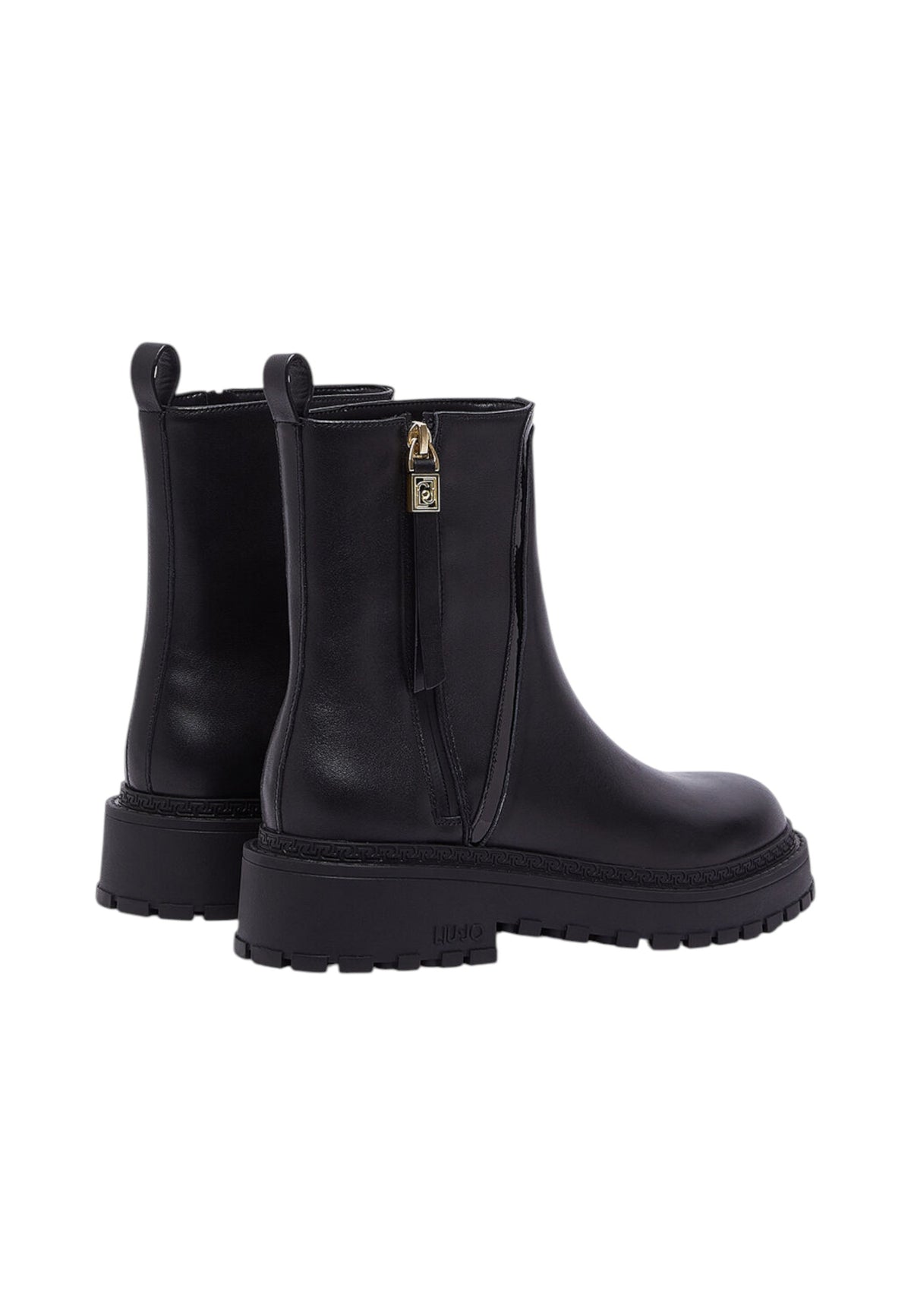 Stivaletti  Donna Liu Jo Con Zip In Pelle Rumi 46 SF6119P0102
