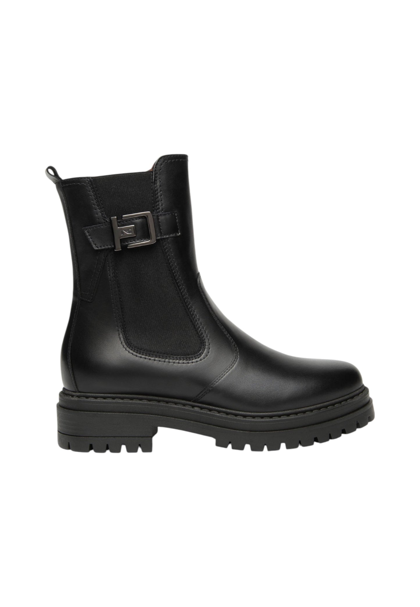 Stivaletti Chelsea Donna Nero Giardini Tacco 4 CM  I514830D