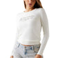 Maglione A Girocollo Donna Guess  Reyna Logo W5BR40Z2NQ2