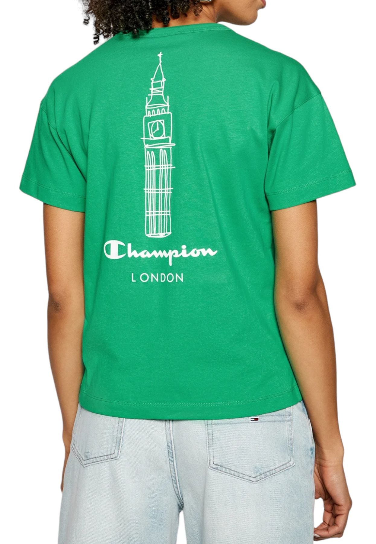 T-Shirt Manica Corta Donna Champion   114167GS