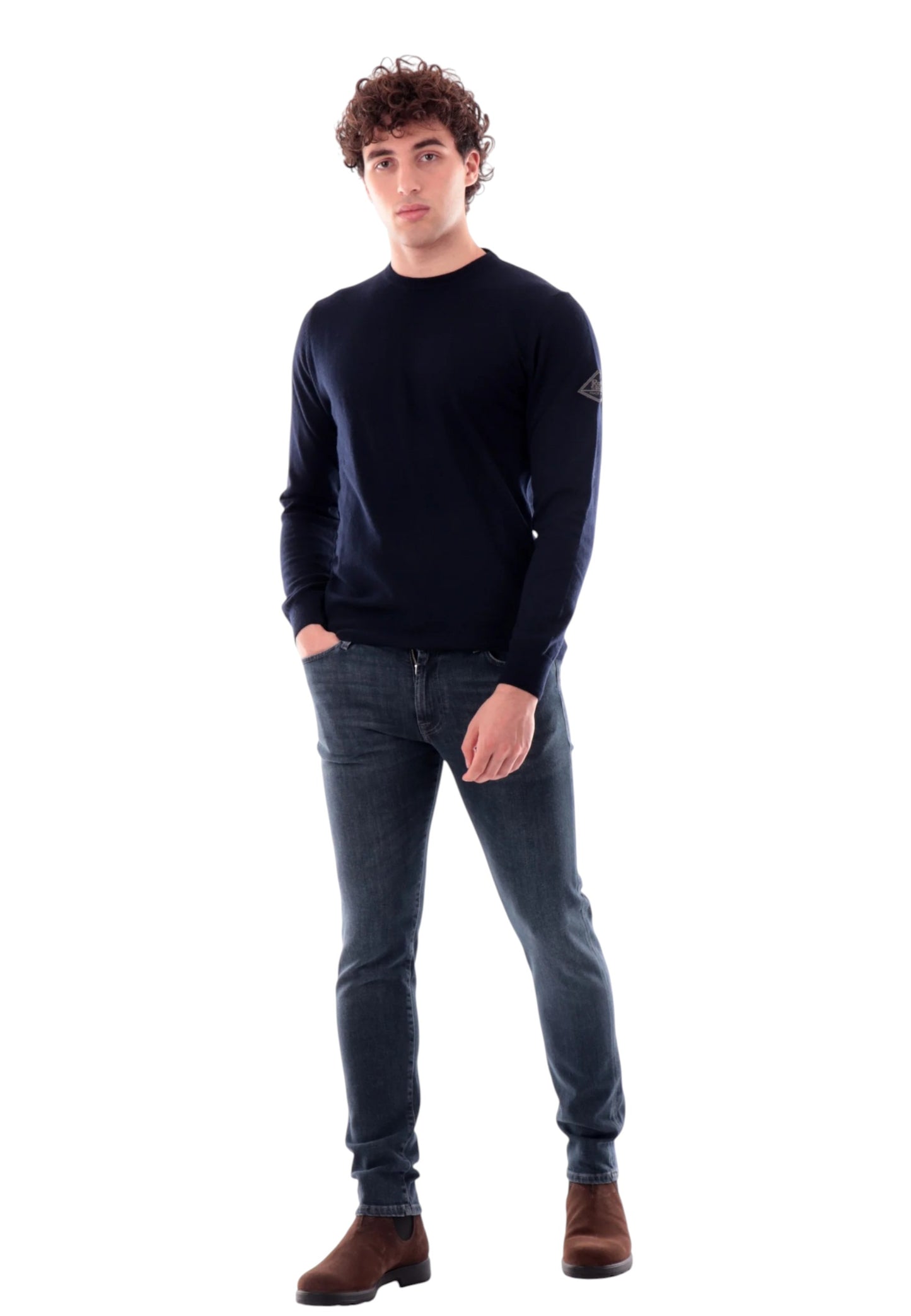 Jeans Slim Fit Uomo Roy Roger's Foxrun 517 RRU075D437