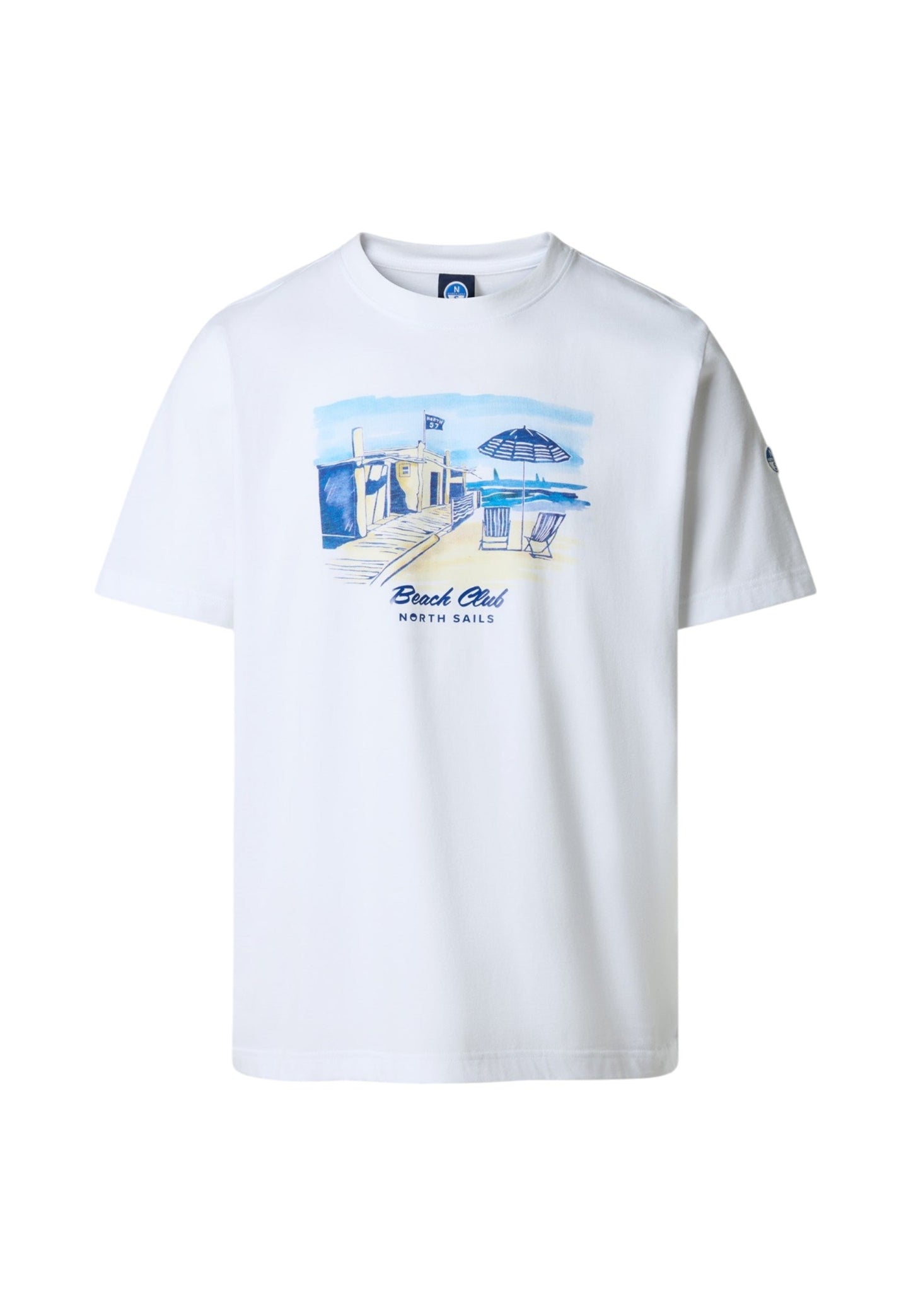 T-Shirt Manica Corta Uomo North Sails Con Stampa  693162
