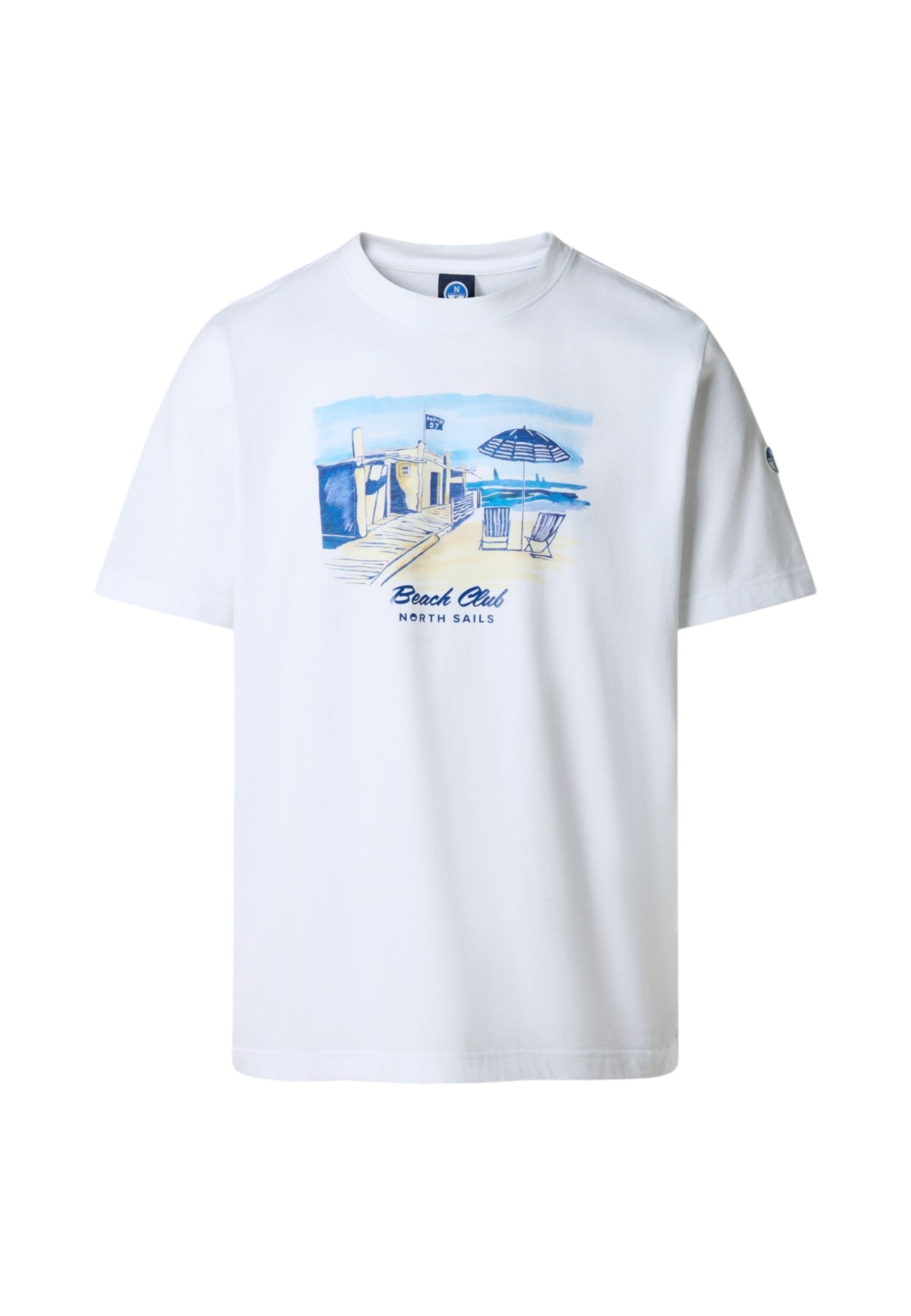 T-Shirt Manica Corta Uomo North Sails Con Stampa  693162