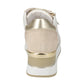 Sneakers Basse Donna Valleverde Con Suola Rialzata E Zip Laterale  36421