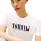 T-Shirt Manica Corta Uomo Tommy Jeans  Tjm Regular Tommy Dna Flag DM0DM21941