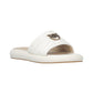 Ciabatte  Donna Pinko In Nappa Trapuntata Con Logo Love Birds Fiona 03 SD0525P003