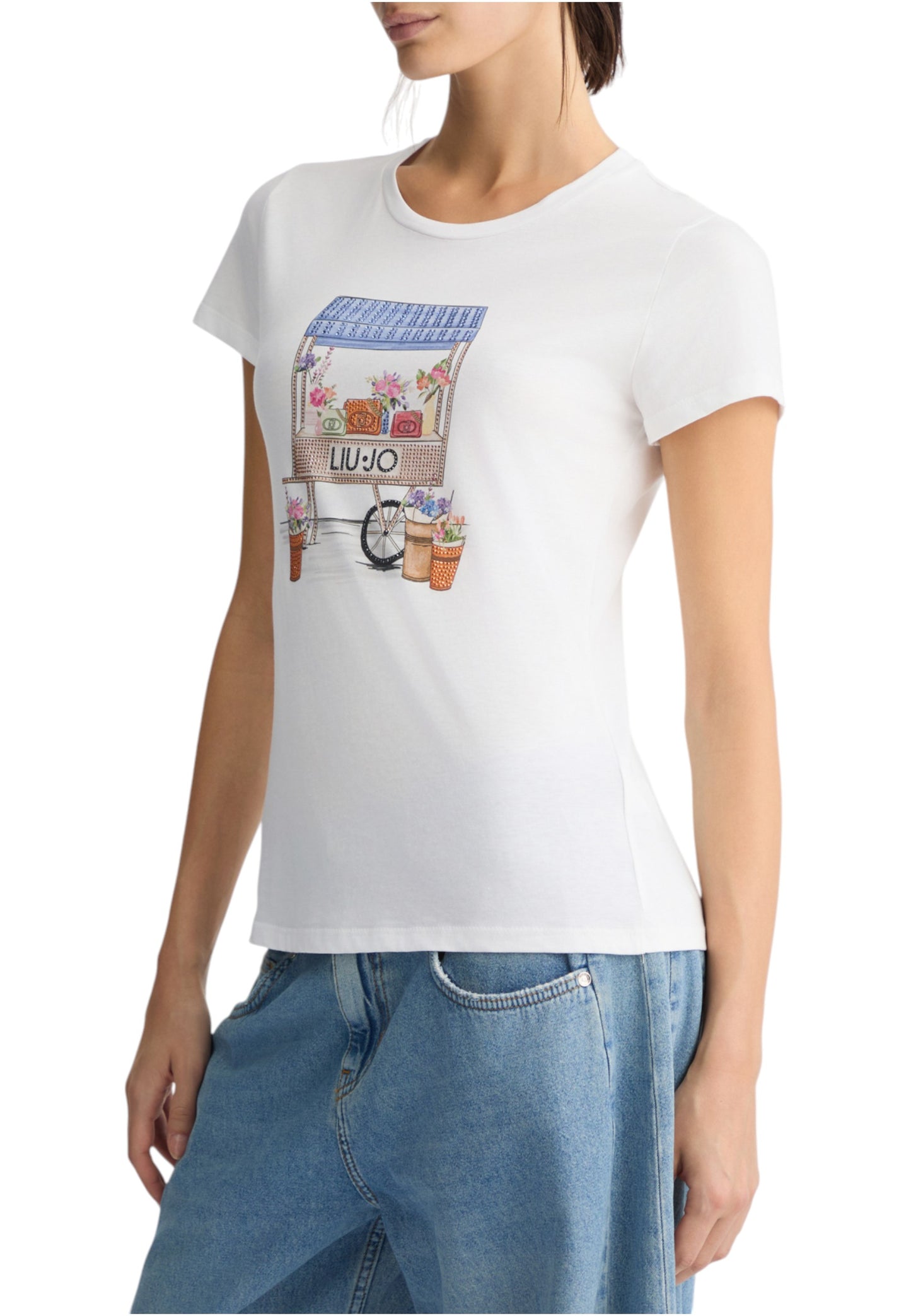 T-Shirt Manica Corta Donna Liu Jo