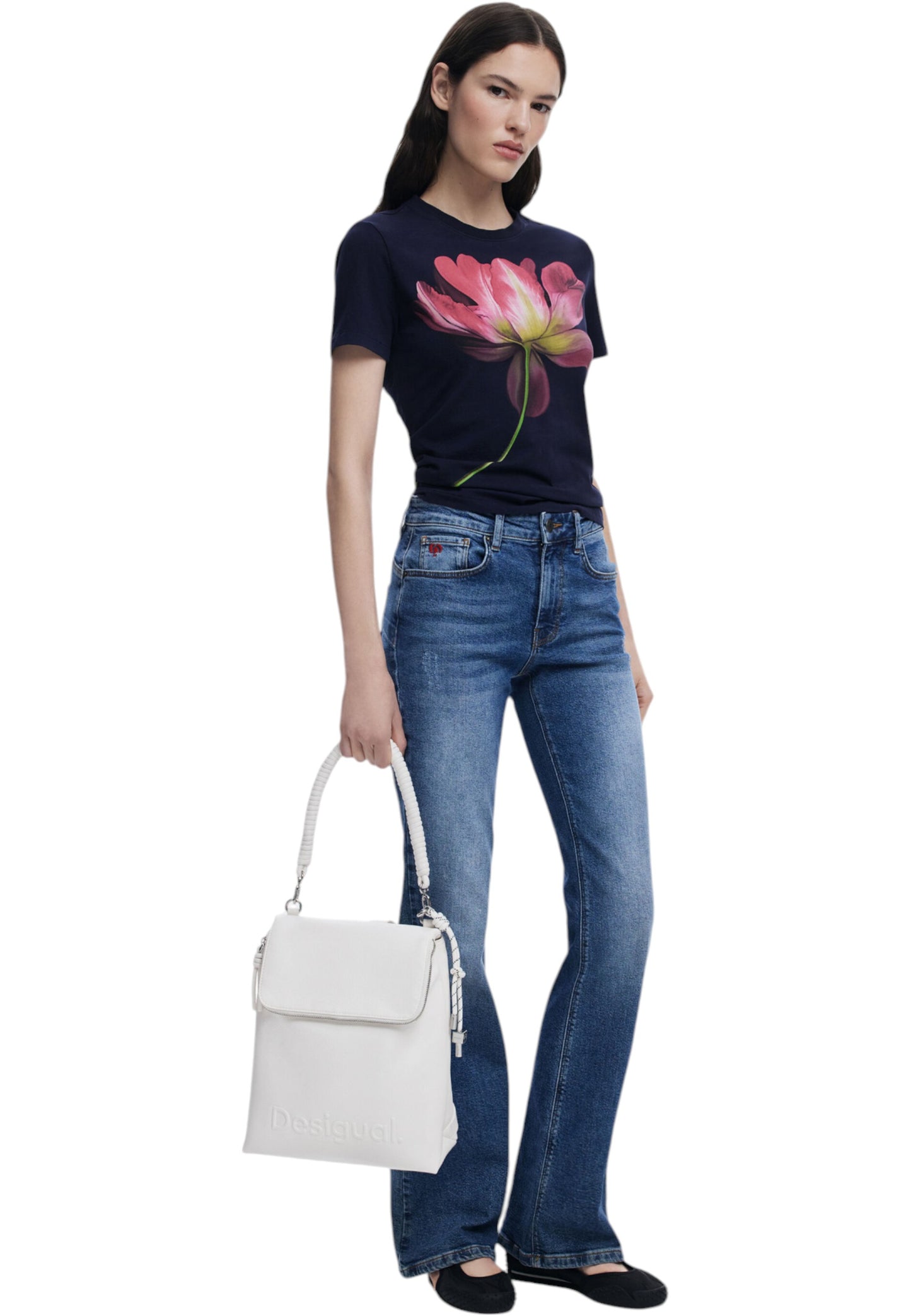 Zaino  Donna Desigual  Half Hampton Ecru