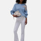 Pantaloni Bootcut Fit Donna Liu Jo Vita Alta Beat Pockets WA6254T443A